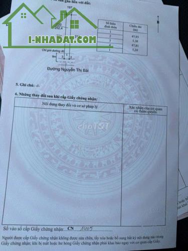 Chính Chủ Bán 500m2 Đất Thổ Cư Mặt Tiền Đường Lớn - Cạnh Dự Án Vinhomes Tại Thị trấn Cần - 4