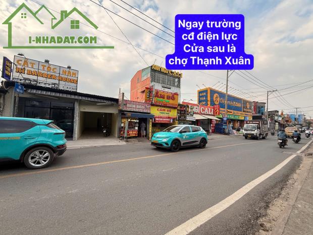 MẶT TIỀN HÀ HUY GIÁP CHO THUÊ, NGAY CAO ĐẲNG ĐIỆN LỰC, KINH DOANH SẦM UẤT - 1