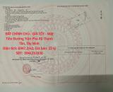 ĐẤT CHÍNH CHỦ - GIÁ TỐT - Mặt Tiền Đường Trần Phú Xã Thạnh Tân, Tây Ninh