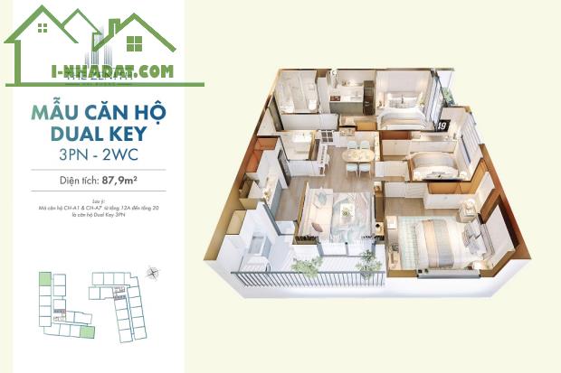 SIÊU HOT – BÁN CĂN HỘ THE ZENITH ĐỒNG HÒA – TRUNG TÂM KIẾN AN - 3