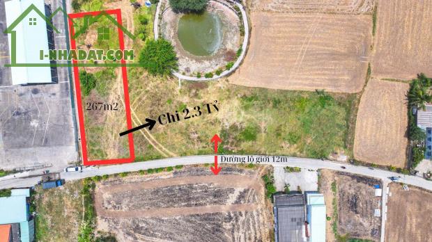 180 m2 ĐẤT THỔ CƯ - XÂY DỰNG TỰ DO, XÂY NHÀ TRỌ, XƯỞNG - GẦN KCN THUẬN ĐẠO