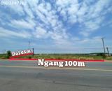 Bán đất mặt tiền siêu đẹp Trần Phú, Thạnh Tân, TP. Tây Ninh, DT 100m x 65m, giá 35 tỷ