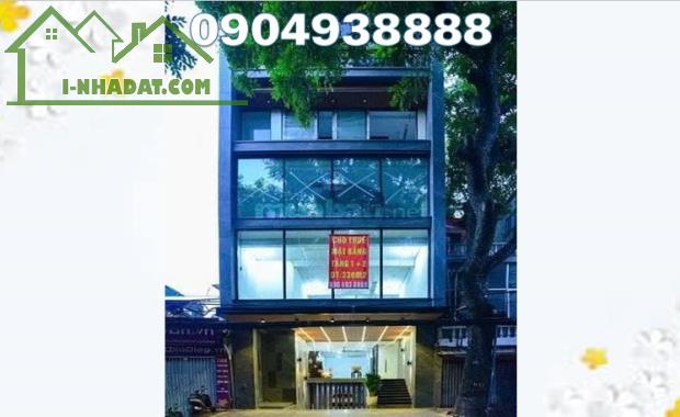 Cho thuê nhà tầng 1 và tầng 2 nhà mặt đường số 585 Hoàng Hoa Thám, Vĩnh Phúc, Ba Đình, HN