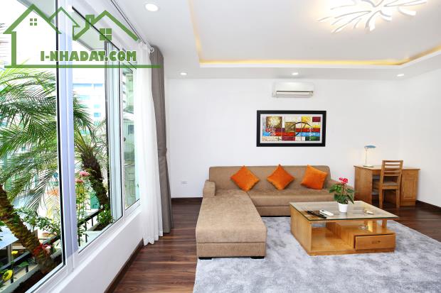 Căn hộ dịch vụ 1 ngủ mới 90m2 cho thuê tại phố Kim Mã, đối diện Daewoo,Lotte,Hồ Thủ Lệ, cạ