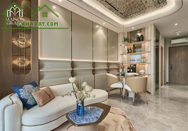 Bán căn hộ 2PN/58m2 Maison Grand Phú Mỹ Cái Mép Thị Vải - giá 2.1 tỷ, TT 50% nhận nhà quý
