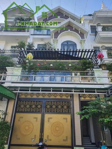 Biệt Thự - KDC Vĩnh Lộc Bình Tân - 4 Tầng Có Hầm 6 x 16m Giá 12.45 Tỷ
