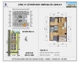 Bán căn hộ 66m² - 2 phòng ngủ, 2 vệ sinh - tòa  B2.1 (khu 5 tòa mới) chung cư Thanh Hà