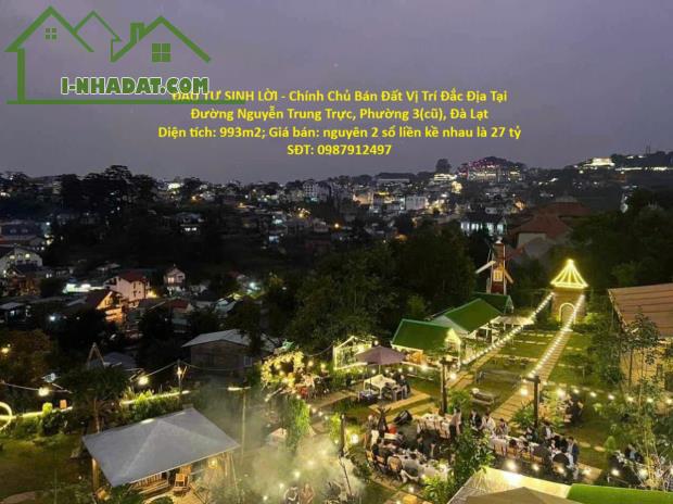 ĐẦU TƯ SINH LỜI - Chính Chủ Bán Đất Vị Trí Đắc Địa Tại Đường Nguyễn Trung Trực, Phường