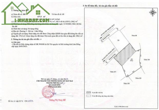 ĐẦU TƯ SINH LỜI - Chính Chủ Bán Đất Vị Trí Đắc Địa Tại Đường Nguyễn Trung Trực, Phường - 2