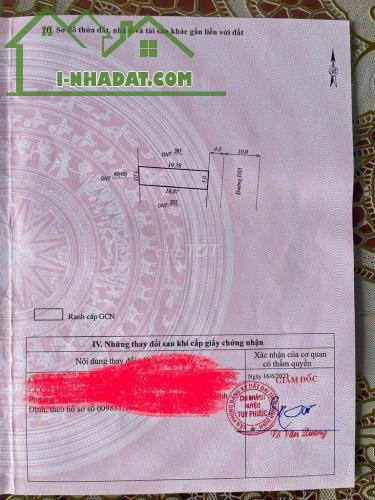 CHÍNH CHỦ BÁN ĐẤT ĐỐI DIỆN CHỢ GÒ BỒI – VỊ TRÍ KINH DOANH ĐẮC ĐỊA - 2