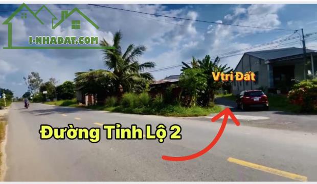 chính chủ bán đất đường tỉnh lộ 2 phường lộc hưng trảng bàng tây ninh 850tr/200m2 - 1