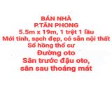 BÁN NHÀ ĐẤT TÂN PHONG, 1TRỆT 1LẦU, SỔ HỒNG THỔ CƯ, ĐƯỜNG OTO, SÂN OTO (NP1148)