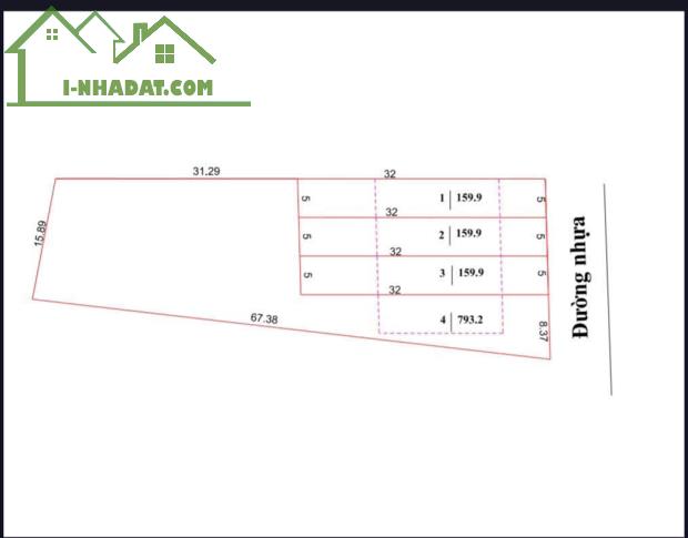 THANH KÝ NHANH LÔ ĐẤT 680TR THỔ CƯ NGAY KHU CÔNG NGHIỆP ĐẤT ĐỎ