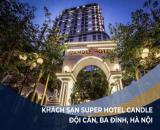 Chuyển nhượng Tổ hợp Khách sạn Candle Hotel 301 Đội Cấn 2249,08m2. Doanh thu 100 tỷ/năm.