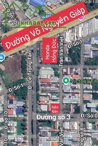 Nền góc 122m2 đường Trần Văn Việt & đường số 3 KDC Công An (Vạn Phong), P. Cái Răng, CT - 5