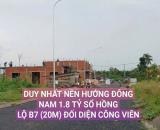 🍒GIÁ TỐT: 1 TỶ 800 TRIỆU NỀN B7 VIEW CÔNG VIÊN KDC TÂN PHÚ,PHƯỜNG HƯNG PHÚ ,TP CẦN THƠ.
