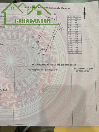 CHÍNH CHỦ Cần Bán Nhanh Đất Tại Xã Bình Trung, Huyện Châu Đức, Bà Rịa Vũng Tàu - 1