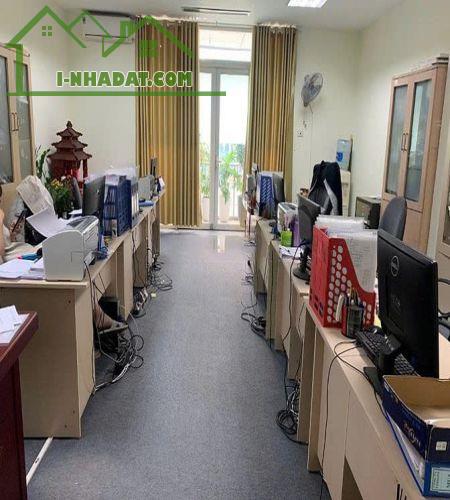 Cho thuê mặt sàn 135m2 ( 2 phòng làm việc) mặt đường số 122 Hoàng Ngân - 2