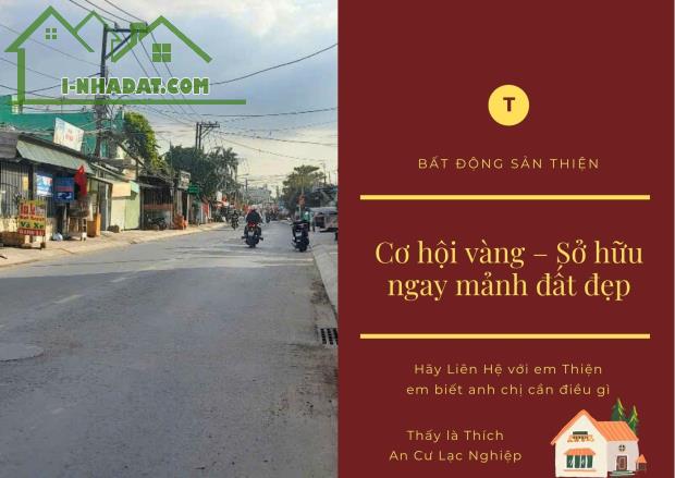 Bán Đất Mặt Tiền Đẹp 350m2 Vuông Vắn 10.5 tỷ Xuân Thới Đông Hóc Môn