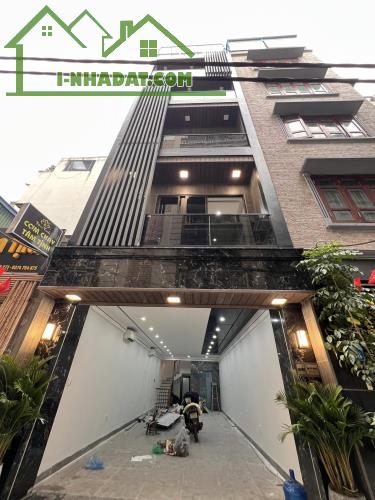(Duy Nhất) Bán nhà phân lô Nguyễn Khang 75mx7T thông sàn thang máy MT rộng oto KD cách - 4