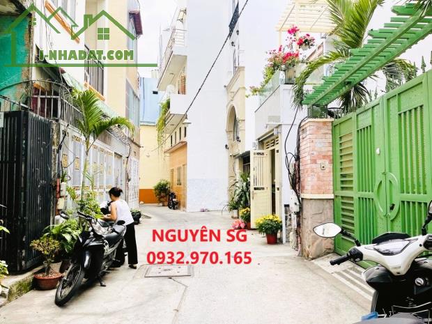 BÁN NHÀ LÊ VĂN SỸ, Q.3, NHỈNH 5 TỶ - 4 TẦNG - 40 M2 (4 x 10) - THU NHẬP ỔN ĐỊNH 260 TRIỆU.