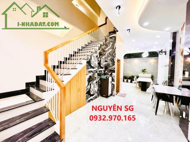 BÁN NHÀ GÒ VẤP. SIÊU PHẨM 4 TẦNG FULL NỘI THẤT, 60 M2 (4 x 15), GẦN MẶT TIỀN PHẠM NGŨ LÃO. - 1