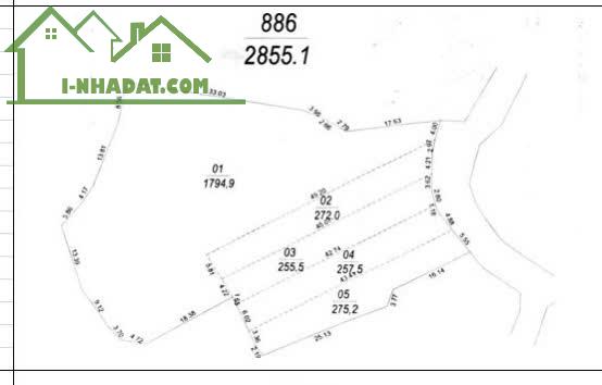 Bán gấp mảnh đất đẹp tiềm năng x5 x10 trung tâm thị xã Chũ, 258m, giá đầu tư - 2