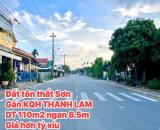 BÁN ĐẤT TÔN THẤT SƠN THỦY PHƯƠNG  HƯƠNG THỦY TP HUẾ diện tích 110 ngan 6.5