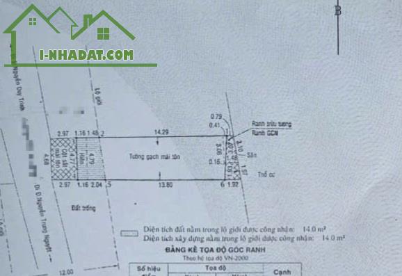 Bán Nhà Cấp 4 Mặt Tiền Đường Số 39 P.Bình Trưng Đông Quận 2. - Diện Tích: 88m2 Full Thổ - 4