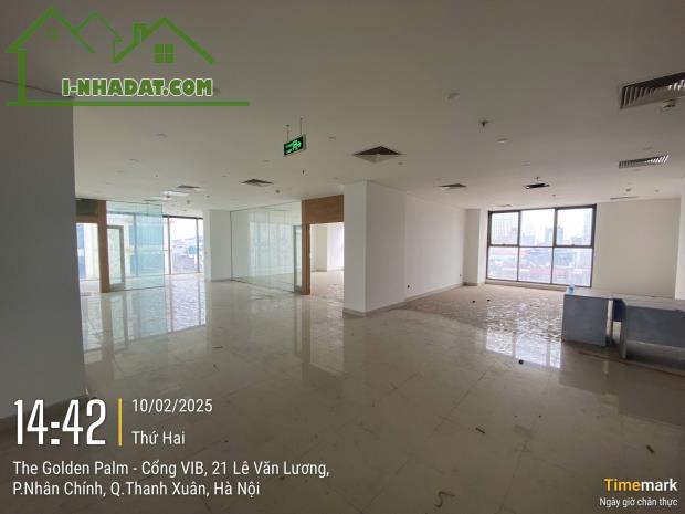 Cho thuê sàn VP 350m2 tòa Golden Plam Lê Văn Lương, Thanh Xuân, Hà Nội vào ngay - 2