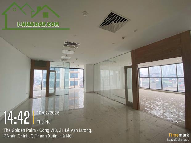 Cho thuê sàn VP 350m2 tòa Golden Plam Lê Văn Lương, Thanh Xuân, Hà Nội vào ngay - 3