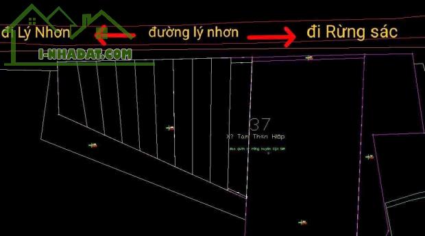 Bán lô đất đẹp mặt tiền lý Nhơn cần giờ HCM. DT: 5049m2 giá 16 tỷ