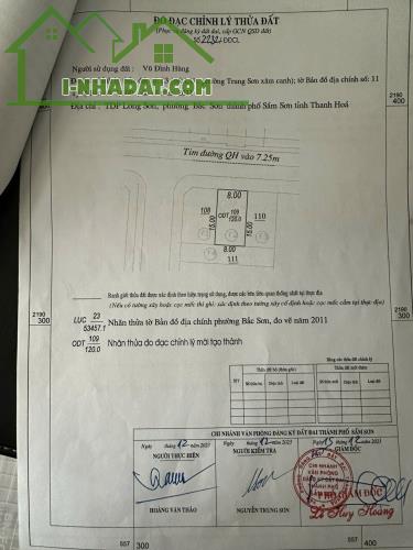 Chủ Cần Nhượng Lại 2 Lô Đất Tại Mặt Bằng Công Cộng Bắc Sơn - Vị Trí Vàng TP Sầm Sơn - 1