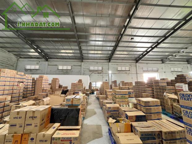 Cho thuê kho xưởng 1900m2 cụm CN Thanh Oai, Hà Nội.