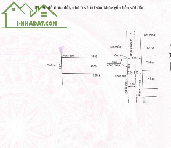 Cần bán đất hẻm xe hơi, gần mặt tiền đường số 38, Hiệp Bình Chánh, Thủ Đức - 3