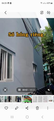 Bán nhà mới p. Rạch Ông Q8 gần mặt tiền Tùng Thiện Vương, không quy hoạch 2 tầng 2PN. 1ty6 - 1