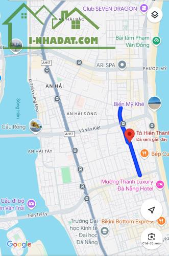 Vị trí cực đẹp - Bán nhà Tô Hiến Thành sát biển Mỹ Khê trung tâm du lịch biển. - 1