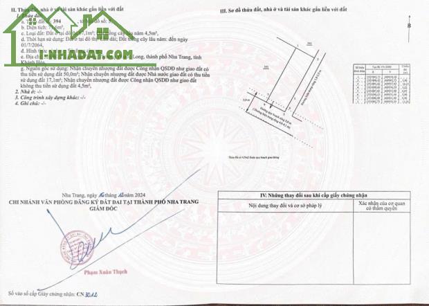 Đất 2 mặt tiền giáp KĐT VCN Phước Long 1 , cách đường Vành Đai chỉ 100m - 4