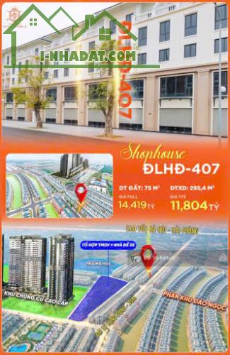 Shophouse đại lộ Hừng Đông Vinhome Ocean Park3, giá chỉ 11.8 tỷ - 1