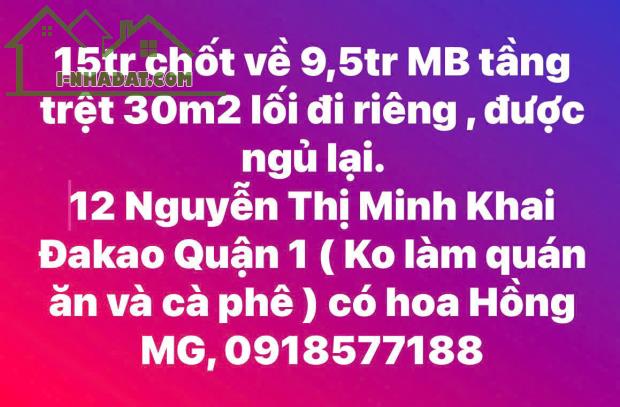 Cho Thuê Mặt Bằng Tầng Trệt - Vị Trí Đắc Địa Tại Trung Tâm Quận 1 - 3