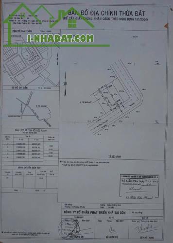 Bán Đất trống, Hẻm Dương Quảng Hàm - P6, Gò Vấp, DT: 6x20m, Sổ Vuông , giá 14.5 tỷ. - 3