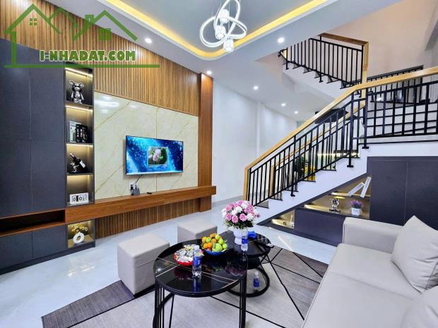 Nhà Tôn Đản-Đà Nẵng kiệt ô tô tận nhà 3.25 tỷ(TLCC) :CHÀO BÁN 3 TẦNG VỪA HOÀN CÔNG FULL NỘ - 3