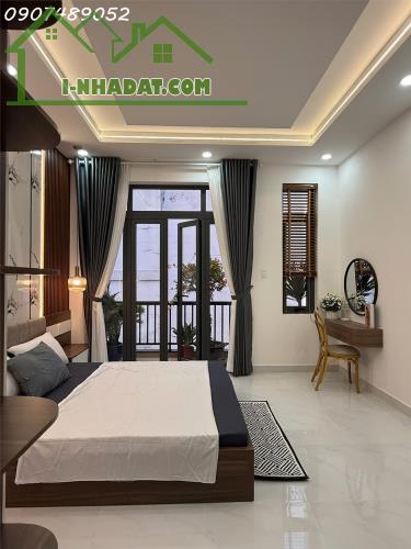 S60M2 ☘️BÁN NHÀ  4 TẦNG✨3PN, PHAN VĂN TRỊ, HXH, P10 GÒ VẤP, NHỈNH 6.79TỶ - 1