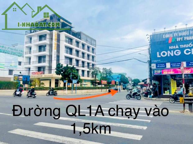 Bán nhanh 4 lô liền kề Gần TT Thị Trấn Nam Phước Cách QL1A chỉ 800m