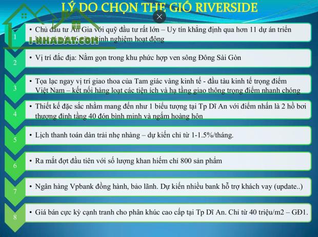 THE GIÓ RIVERSIDE Căn hộ cao cấp ven sông cạnh Vinhomes  Giá chỉ từ 1.6 tỷ - 4