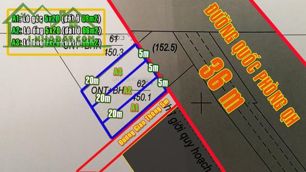 Bán lô đất biển 2 mặt tiền - Cơ hội đầu tư sinh lời nhanh !! - 1