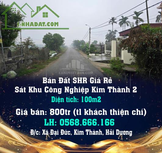 Chính Chủ Bán Đất SHR Giá Rẻ Sát Khu Công Nghiệp Kim Thành 2 - 3