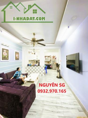 3 TẦNG MỚI ĐẸP - DT 84 M2 (4 x 21) - NGUYỄN VĂN NGHI - NGAY CHỢ GÒ VẤP. - 1