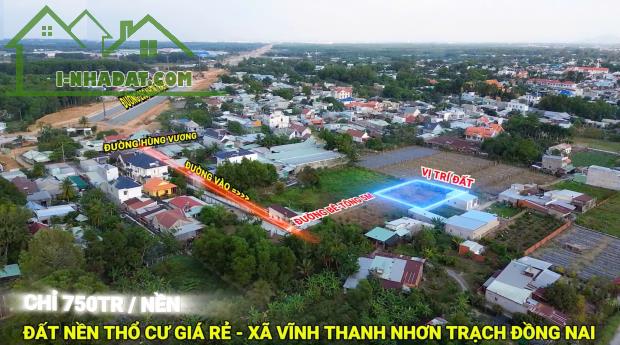 Đất nền thổ cư Nhơn Trạch giá rẻ chỉ từ 750tr/nền - Liền kề đường 25C - 2