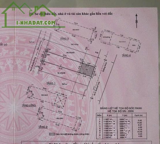 GÒ VẤP, NHÀ MẶT TIỀN HẺM KINH DOANH QUANG TRUNG, ĐÚC 4.5 TẤM, CHỈ 12.5 TỶ - 2